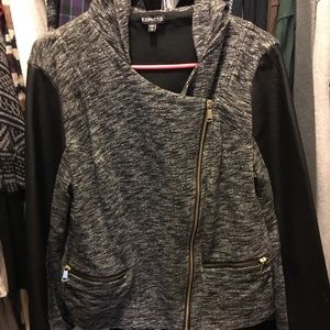 Express angle zip jacket/hoodie